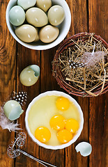 Image showing Eggs pheasant