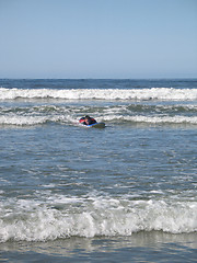 Image showing surfer