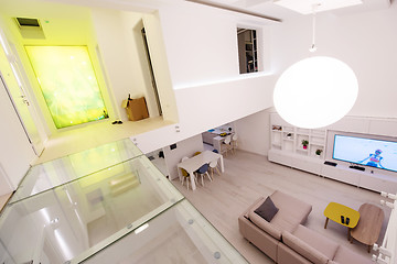 Image showing interior of a two level apartment