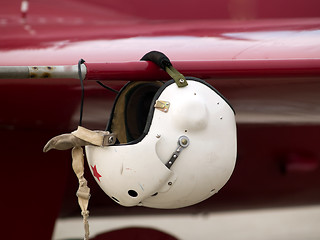 Image showing Air combat helmet