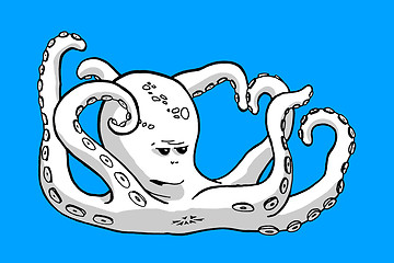 Image showing funny sweet octopus