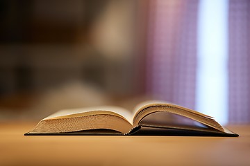 Image showing Book in a table in a room