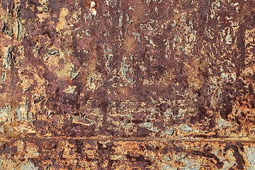 Image showing Rusty scratchy texture