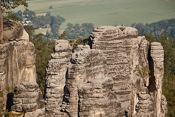 Image showing Majestic Rocky Landscape