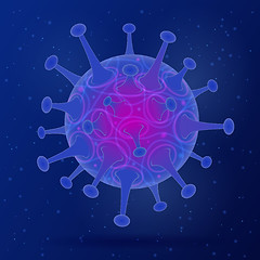 Image showing 2019-nCoV Coronavirus covid-19 virus