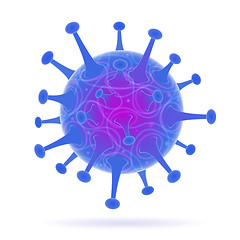 Image showing 2019-nCoV Coronavirus covid-19 virus