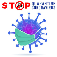 Image showing Stop 2019-nCoV covid-19 Coronavirus