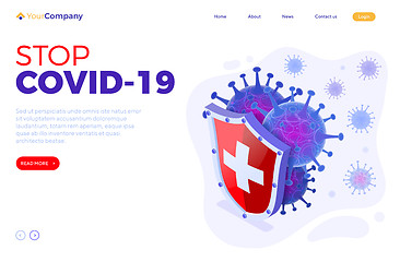 Image showing Stop 2019-nCoV covid-19 Coronavirus