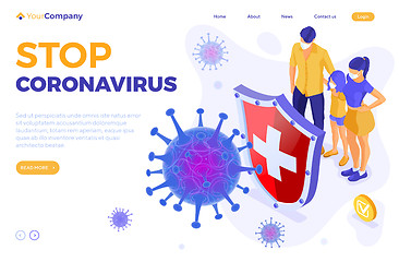 Image showing Stop 2019-nCoV covid-19 Coronavirus