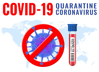 Image showing Stop 2019-nCoV covid-19 Coronavirus