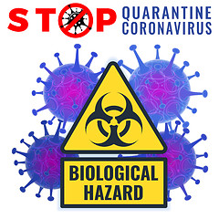 Image showing Stop 2019-nCoV covid-19 Coronavirus