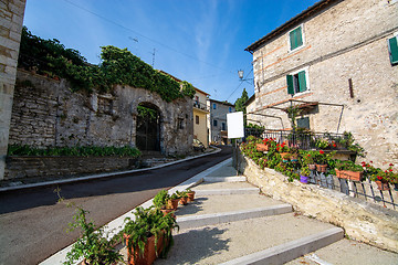 Image showing Bagni San Filippo, Tuscany, Italy