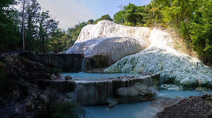 Image showing Bagni San Filippo, Tuscany, Italy