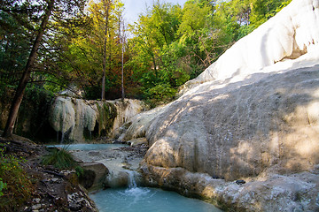 Image showing Bagni San Filippo, Tuscany, Italy