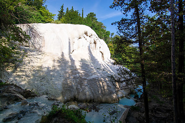 Image showing Bagni San Filippo, Tuscany, Italy