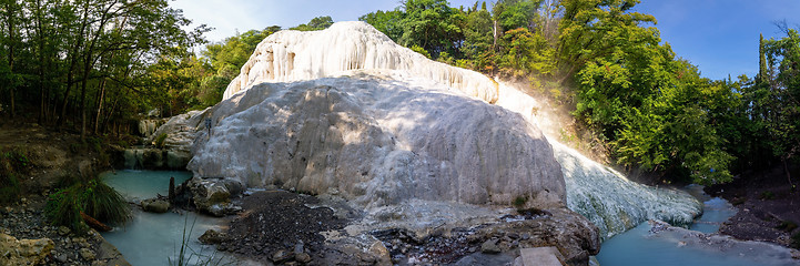 Image showing Bagni San Filippo, Tuscany, Italy