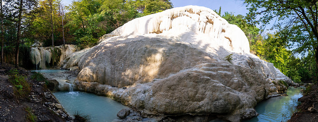 Image showing Bagni San Filippo, Tuscany, Italy