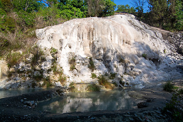 Image showing Bagni San Filippo, Tuscany, Italy