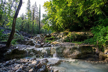 Image showing Bagni San Filippo, Tuscany, Italy