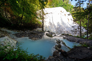 Image showing Bagni San Filippo, Tuscany, Italy