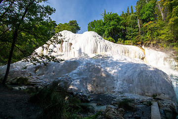 Image showing Bagni San Filippo, Tuscany, Italy