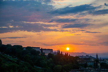 Image showing Florence at the Evening, Tuscany, Italy