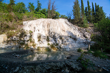 Image showing Bagni San Filippo, Tuscany, Italy