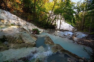 Image showing Bagni San Filippo, Tuscany, Italy