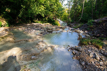 Image showing Bagni San Filippo, Tuscany, Italy