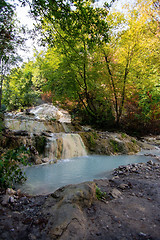 Image showing Bagni San Filippo, Tuscany, Italy