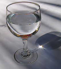 Image showing fresh glass of water