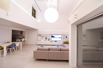 Image showing interior of a two level apartment