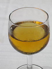 Image showing fresh crisp beer glass