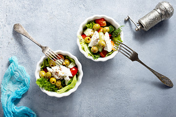 Image showing greek salad