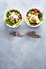 Image showing greek salad