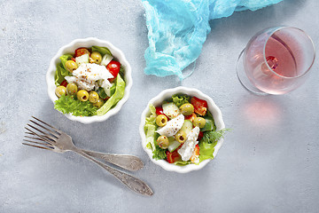 Image showing greek salad