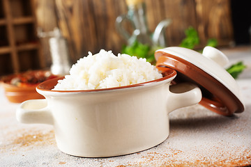 Image showing boiled rice