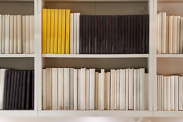 Image showing Books on a shelf