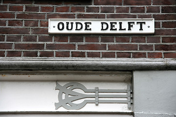 Image showing Delft street