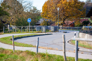 Image showing road to Froschhausen Bavaria Germany