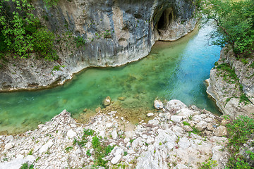 Image showing gorge near Frasassi