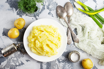 Image showing mashed potato