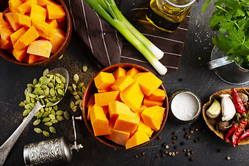 Image showing raw pumpkin