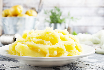 Image showing mashed potato