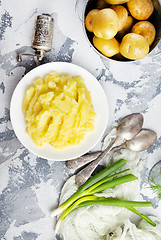 Image showing mashed potato