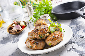 Image showing cutlets