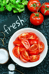 Image showing tomato salad