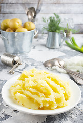 Image showing mashed potato