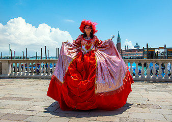 Image showing Colorful carnival masks