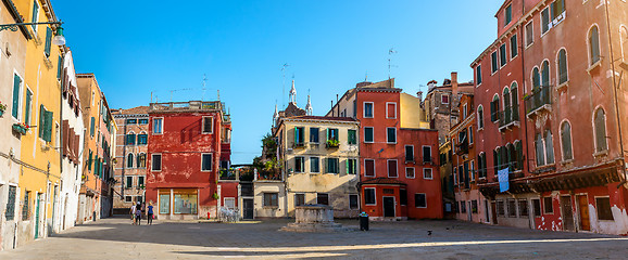 Image showing Little square in Venice